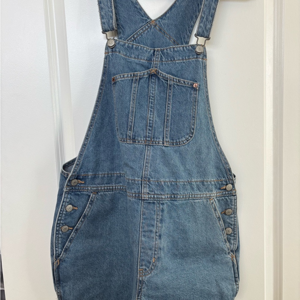 Old Navy Light Blue Denim Overalls